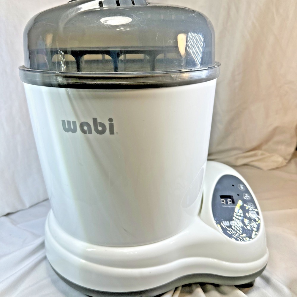 Wabi Baby Electric Steam Sterilizer and Dryer Automemory Time Display Descaling